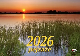 Kalendarz ścienny albumowy PEJZAŻE 2026