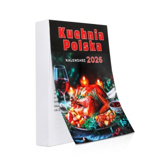 Kalendarz zdzierak KUCHNIA POLSKA 2026 zrywak A5