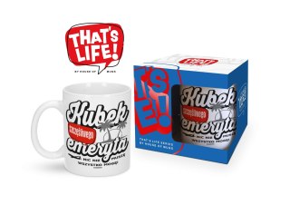 Kubek 300ml THAT'S LIFE Szczęśliwego Emeryta