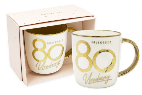 Kubek Elite Urodziny 80 | EL-008