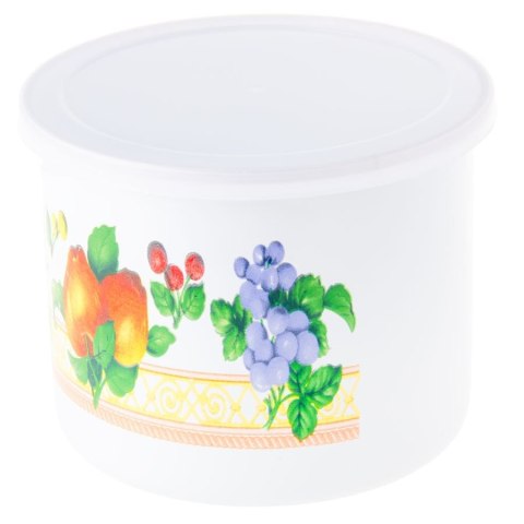 Kubek emalia z pokrywką 12cm DIA1005