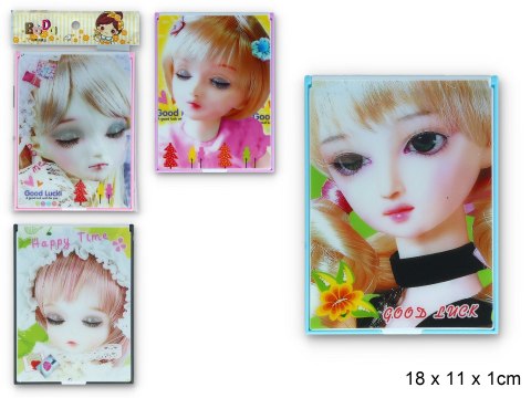 Lusterko 3D 18x11 cm