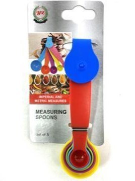 Miarki kuchenne 5szt.