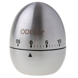 Minutnik srebrny jajko 6 x 7,5cm OD2406