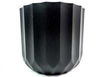 Osłonka doniczka dekoracyjna gruby plastik 9,5 x 10cm