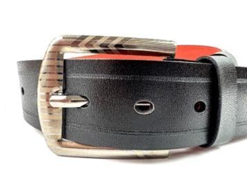 Pasek czarny do spodni 120cm