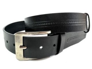 Pasek czarny do spodni 3,5 x 125cm