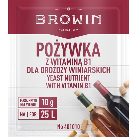 Pożywka do wina z witaminą B1, 10g