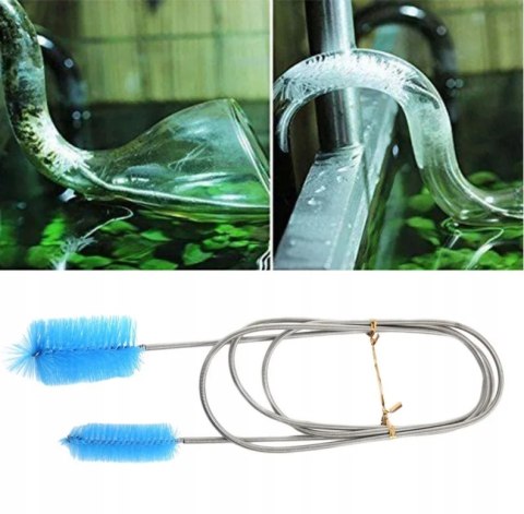 Szczotka do czyszczenia węża rurek sprężyna XJ5692