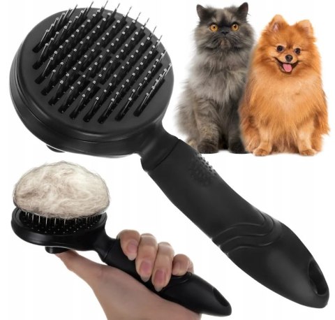 Szczotka samoczyszcząca do sierści psa kota XJ5766