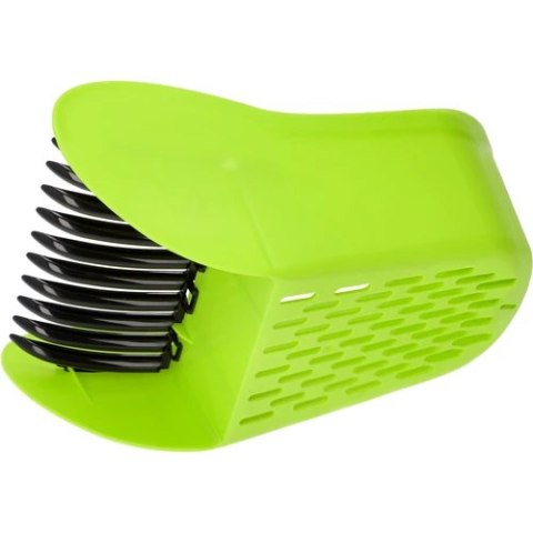 Zbieraczka do drobnych owoców, zielona, z tworzywa