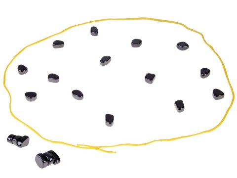 Gra edukacyjna strategiczna rodzinna kamyczki magnetyczne 20 magnesów GR0768