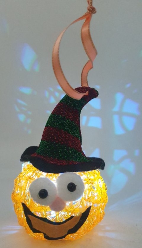 Lampion świecący dynia led