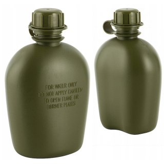 Manierka wojskowa 1l zielona butelka bidon XJ4682