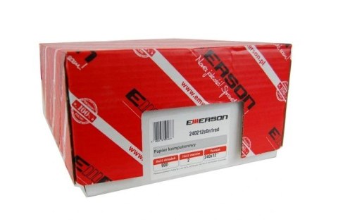 PAPIER KOMPUTEROWY EMERSON 240x12 900 składek 2 warstwy