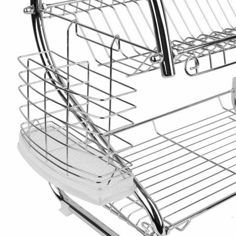 Stabilny i praktyczny ociekacz do naczyń suszarka Dżeta 56,5 x 25 x 39,5 cm