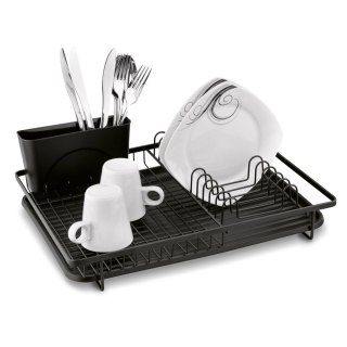 Stojący ociekacz do naczyń z pojemnikiem na sztućce i tacą suszarka Besta 44 x 10 x 33 cm
