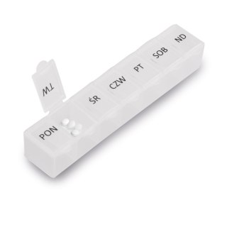 Tygodniowy pojemnik na tabletki z 7 przegródkami