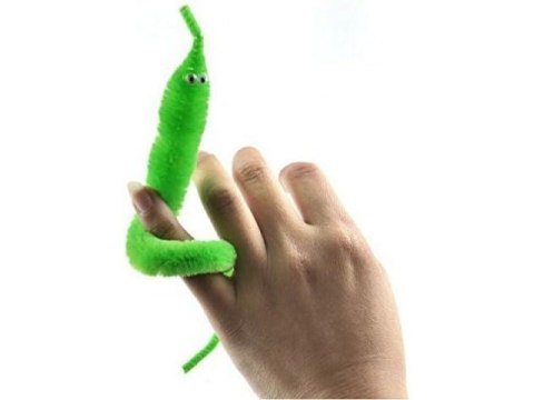 Zabawka gumowy robaczek - mix 749384