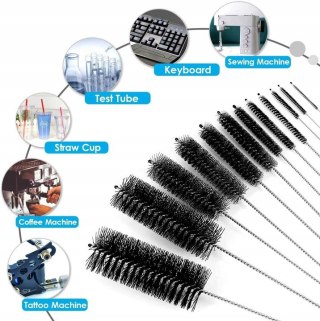 Zestaw szczotek czyścik do słomek rurek auta wyciory 10szt. PID0899